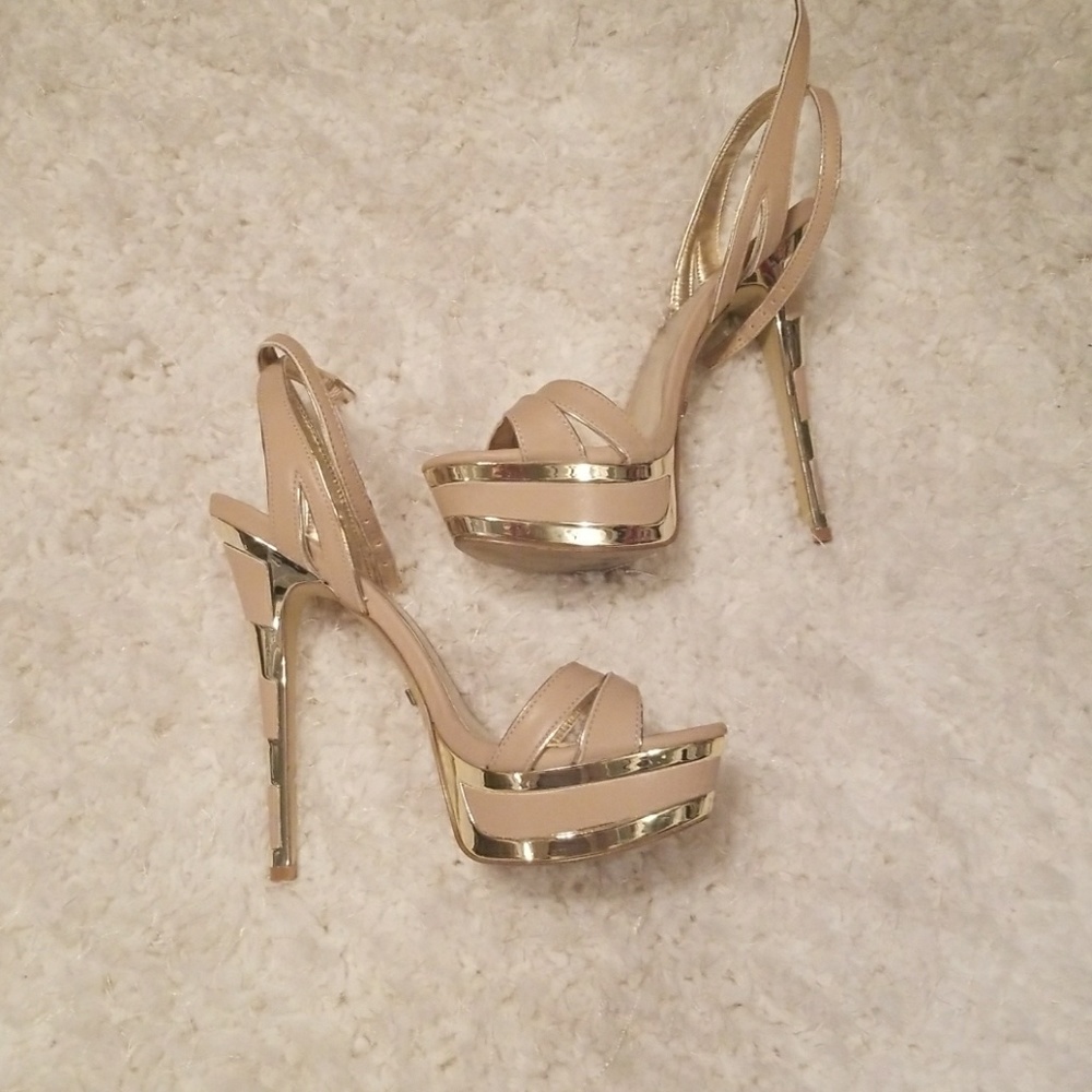 Bebe Platform High Heels